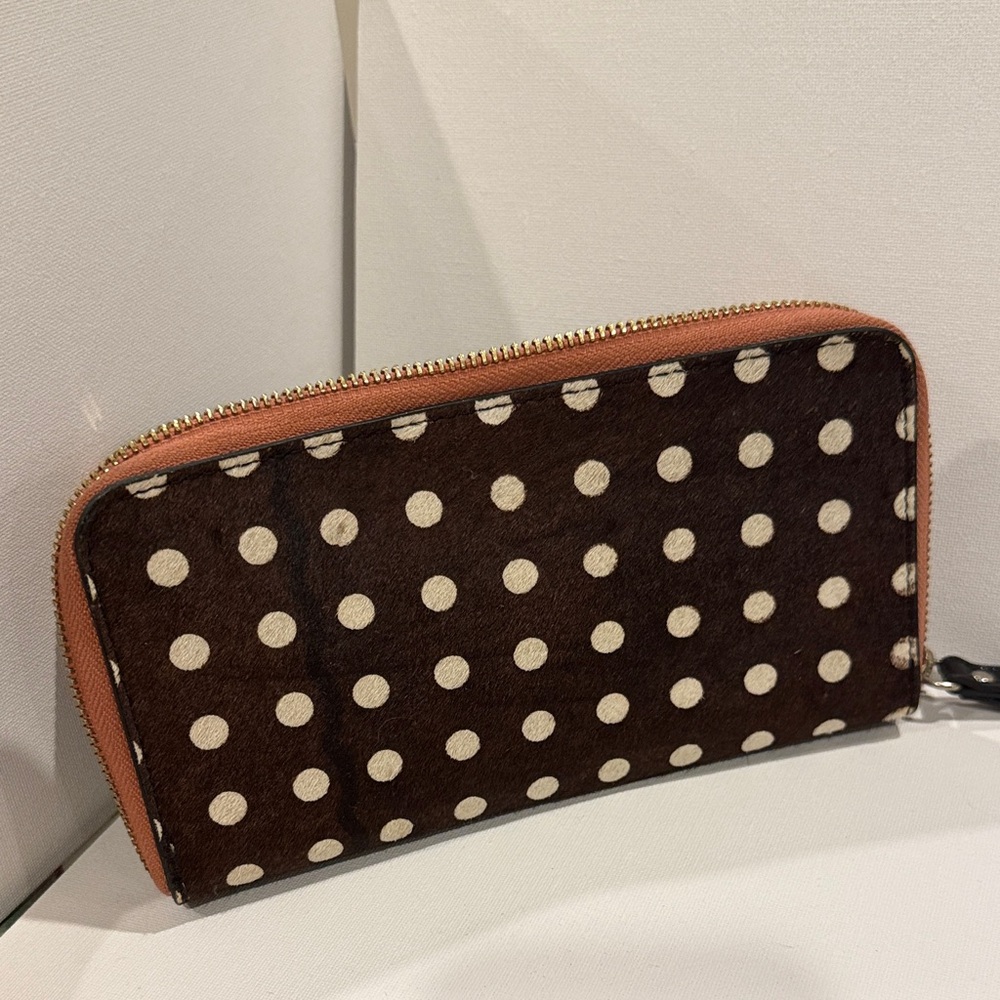Miss Albright Navy and Cream Floral Wallet